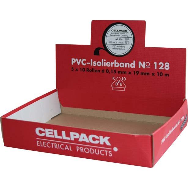 Cellpack - Verkaufsständer Thekenaufsteller No.128 Aufsteller m.Iso-Band No.128
