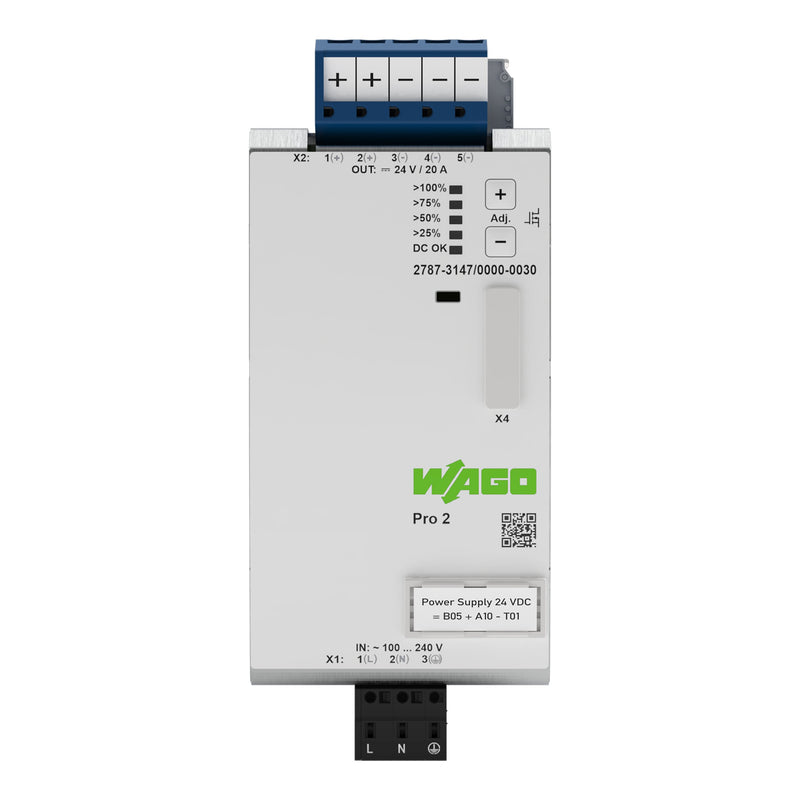WAGO - Gleichstromversorgung Stromversorgung 2787-3147/000-030 Pro 2,1-phasig