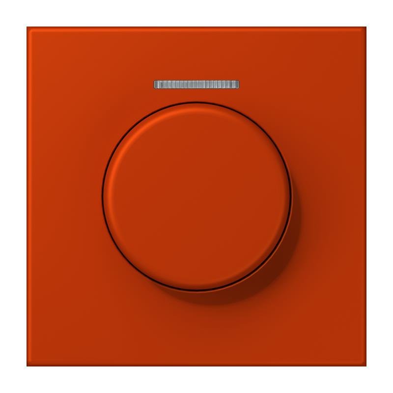 Jung - Abdeckung/Bedienelement für Installationsschalterprogramme Abdeckung mit Lichtleiter LC 1940 KO5 244 rouge vermillon 59
