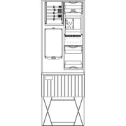 Elsta Mosdorfer - Zähler-Komplettschrank Zähleranschlusssäule 10051771 A320 N3 1Z BKEI 36TE