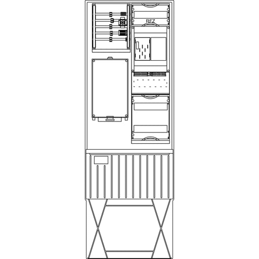 Elsta Mosdorfer - Zähler-Komplettschrank Zähleranschlusssäule 10051771 A320 N3 1Z BKEI 36TE
