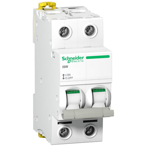 Schneider Electric - Schalter für Reiheneinbau Lasttrennschalter A9S65292 2P 125A