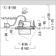 Zumtobel Group - Downlight/Strahler/Flutlicht LED-Einbaustrahler V2-RM2400- #60716969 930