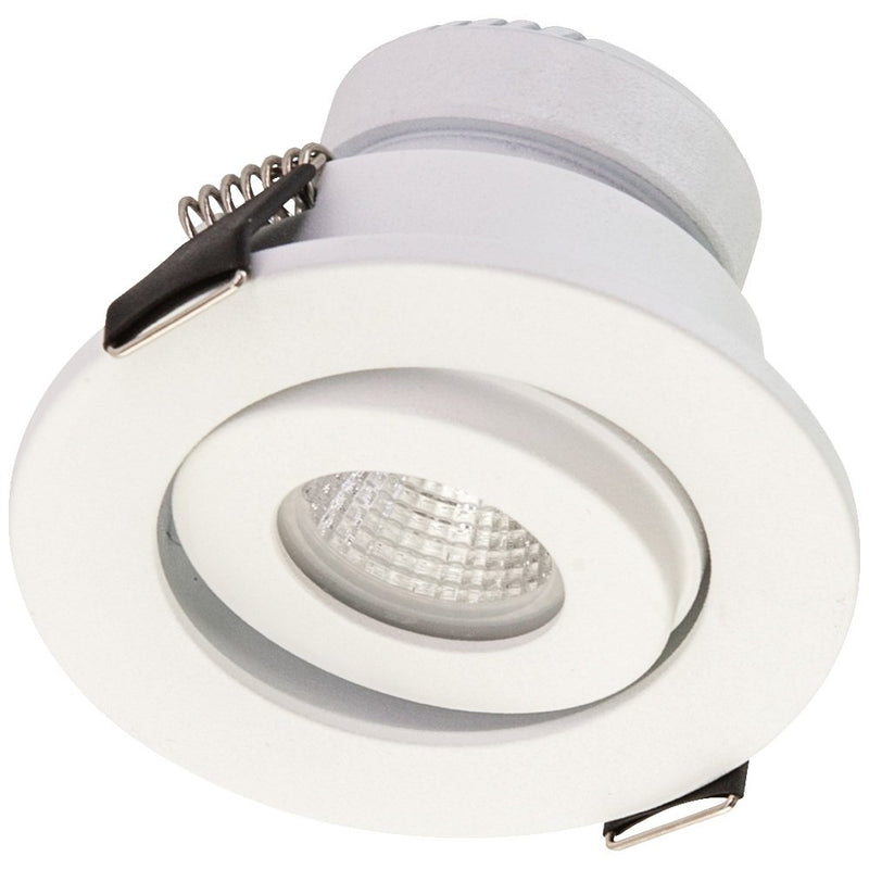 EVN Lichttechnik - Downlight/Strahler/Flutlicht LED-Deckeneinbauleuchte P44030102 ws 3000K 350mA IP44