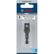 Bosch - Verlängerung für Steckschlüssel-Einsätze, Steckschlüssel, Knarren PRO Socket Adapter mit 2608522564 Kugelverbindung 1/2