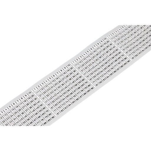 WAGO - Kennzeichnungsmaterial Etikett 210-832 3mm, ws, 25m Rolle