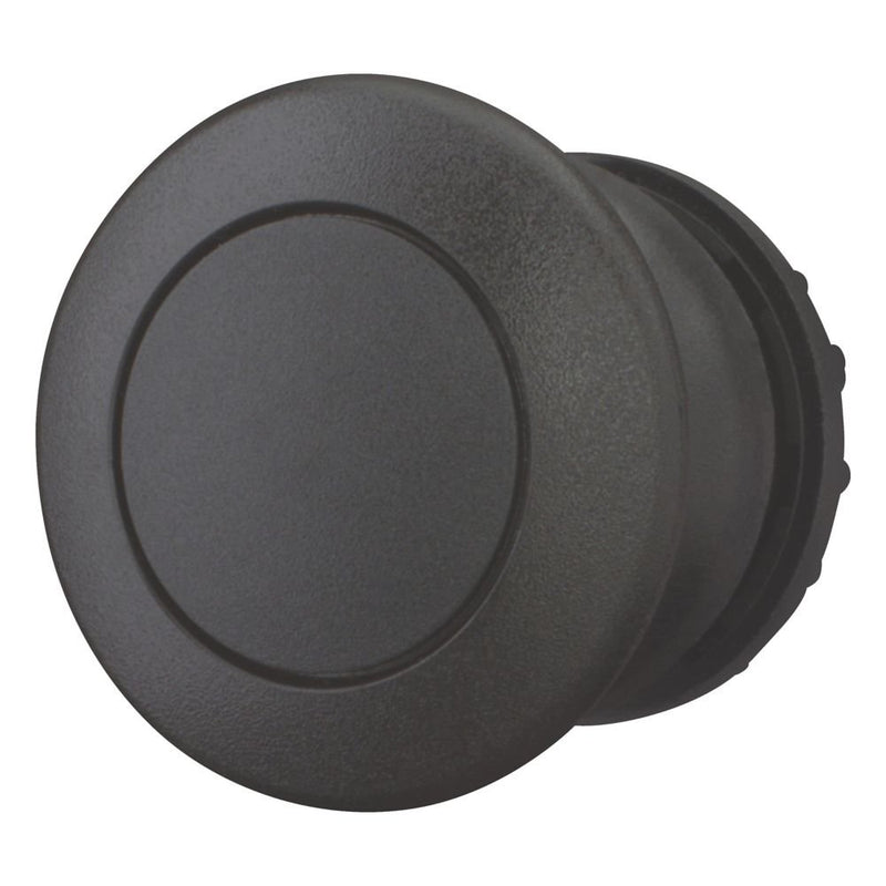 Eaton - Frontelement für Pilztaster Pilzdrucktaste M22S-DP-S schwarz,blanko − 5 Stück