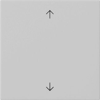 Gira - Abdeckung/Bedienelement für Installationsschalterprogramme Wippe 1-fach 5389015 Grau