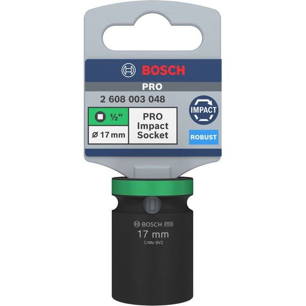 Bosch - Sechskant-Einsatz für Steckschlüssel PRO Impact 2608003048 Steckschlüsselsatz