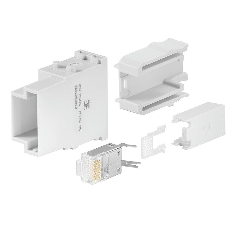 Weidmüller - Kontakteinsatz für Rechtecksteckverbinder Moduleinsatz HDC MRJ45 8PLUG MC ModuPlug