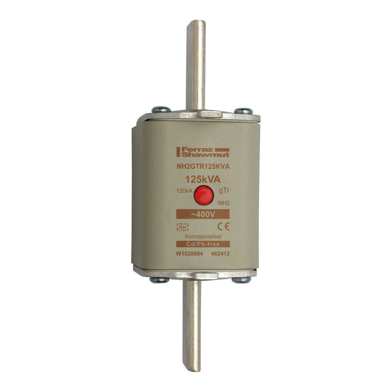 Mersen - Messersicherung Sicherungseinsatz NH gTr NH2GTR125KVA Gr.2 125kVA sfü KM − 3 Stück
