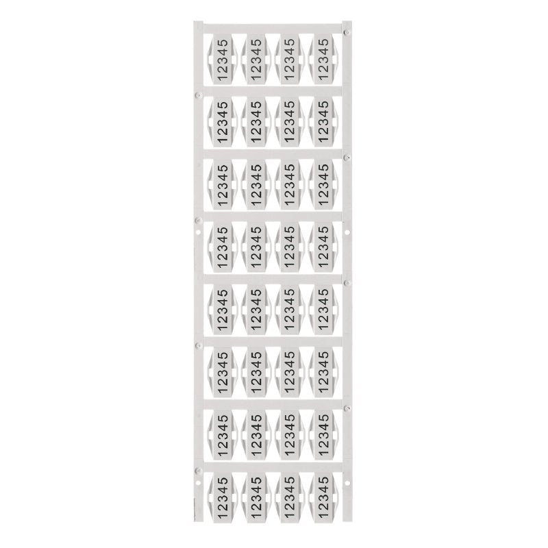 Weidmüller - Kabelmarkierungssystem Leitermarkierer VT SFX 10/23 SDR V0 MultiCard,23x10mm − 32 Stück