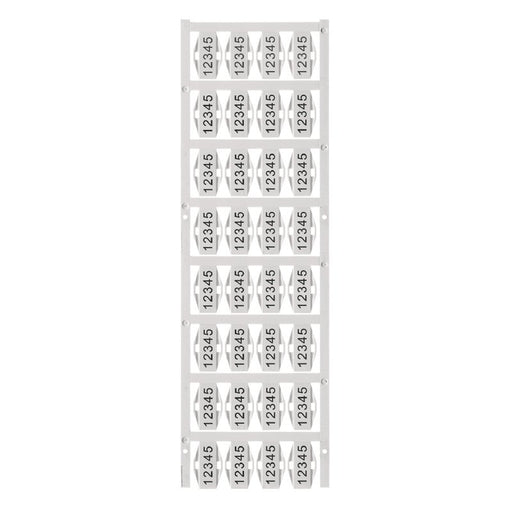 Weidmüller - Kabelmarkierungssystem Leitermarkierer VT SFX 10/23 SDR V0 MultiCard,23x10mm − 32 Stück
