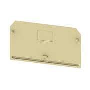 Weidmüller - Abschluss- und Zwischenplatte für Reihenklemme Abschlussplatte AP SAKB/C/T BE 65x1.5mm beige − 20 Stück