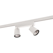 Ridi-Leuchten - Downlight/Strahler/Flutlicht LED-Stromschienenstrahler CIRQUA-L 2X2600-930M weiß, 3000K