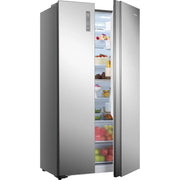 Hisense - Kühl-/Gefrierkombination Kühl/Gefrierkombi SbS RS677N4ACC steel look