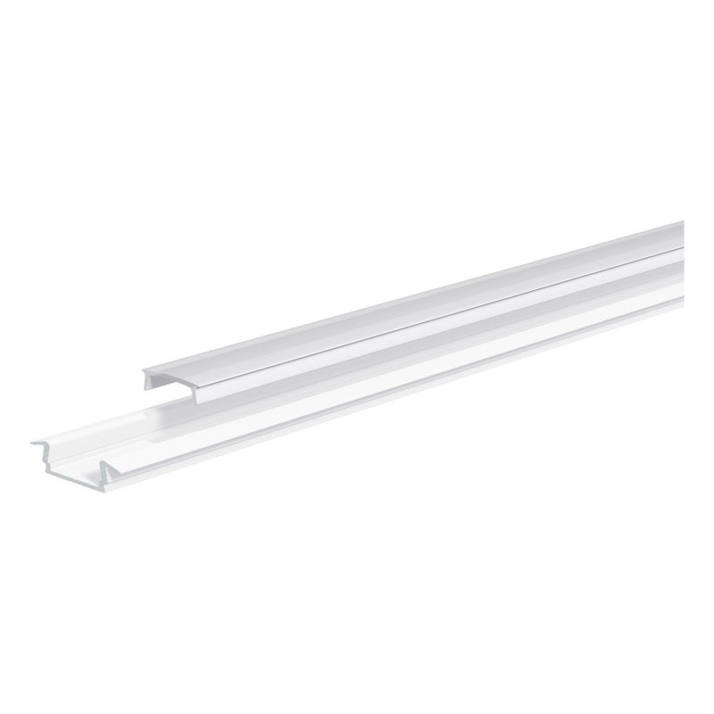 EVN Lichttechnik - Mechanisches Zubehör/Ersatzteile für Leuchten Aluminium-Profil APFLAT3AM200W inkl. Abdeckung
