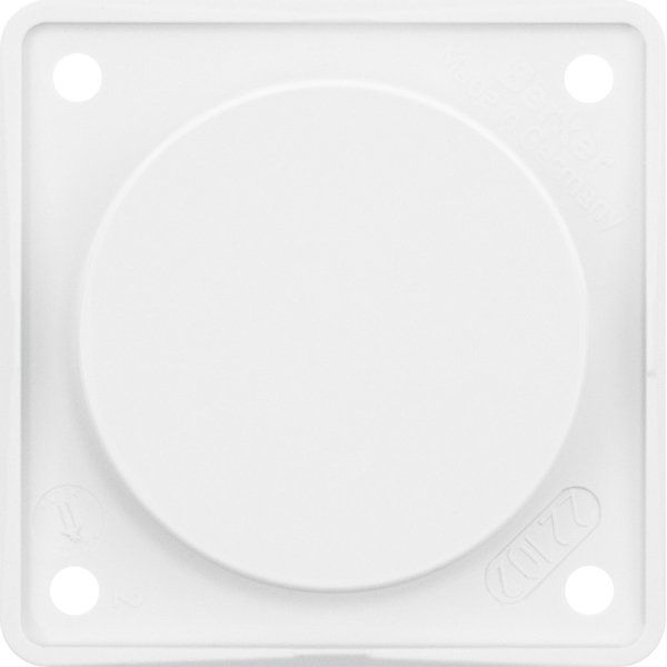 Berker - Einsatz/Abdeckung für Kommunikationstechnik Blindverschluß pws 945162509 mit Tragplatte