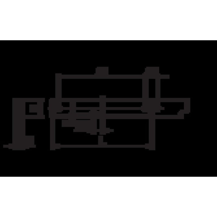 Ridi-Leuchten - Decken-/Wandleuchte Anbauleuchte m.RIDI-Tube SHL-L 180/9 #0650610  − 1 Stück
