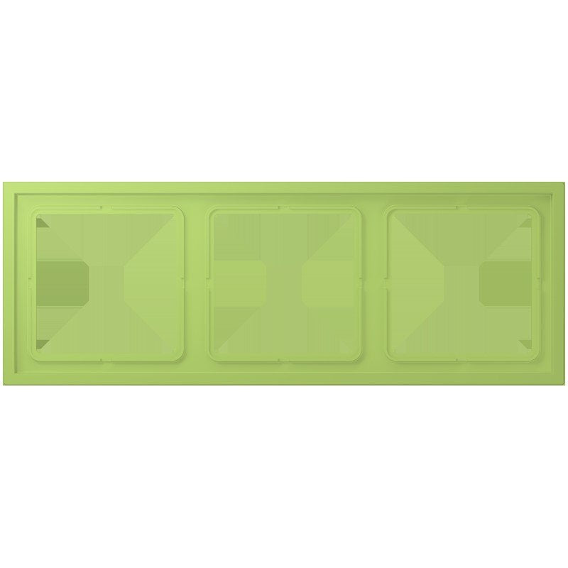Jung - Abdeckrahmen Rahmen 3-fach LCZ 983 BF 221 vert clair