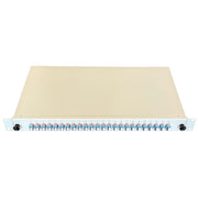Paschke - Patchpanel LWL Spleissbox ausziehbar 19" 442304-4K-24SA 24x LCd OS2 BLAU