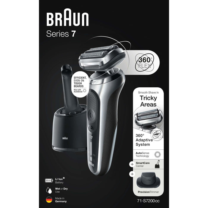BRAUN - Elektro-Rasierer Rasierer 71S7200cc Series7  − 1 Stück
