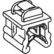 HellermannTyton - Kabelbinder Befestigungsbinder 156-00016(500) 150x4,6 mm, 2tlg. − 500 Stück
