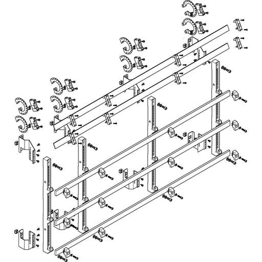 ABN - Verteilerfeld für Installationsverteiler Sammelschienen-Modul MTSC57965 tief 5FB/7RE