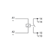 WAGO - Schaltrelais Stromstoßschaltermodul 789-570 AC 230 V