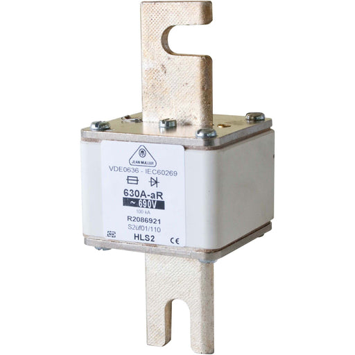 Müller - Messersicherung Halbleiterschutzsicherung R5185923 S00ÜF01/80/315A/660V − 12 Stück