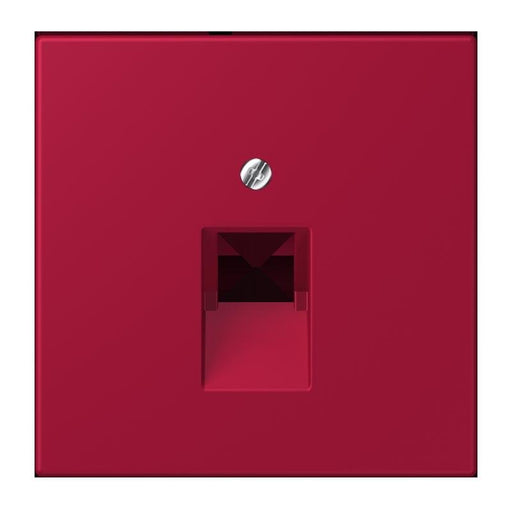 Jung - Einsatz/Abdeckung für Kommunikationstechnik Abdeckung für IAE/UAE LC 969-1 UA 229 rouge carmin