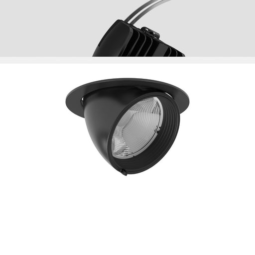 RZB - Downlight/Strahler/Flutlicht LED-Einbaustrahler 911596.003 930, schwarz