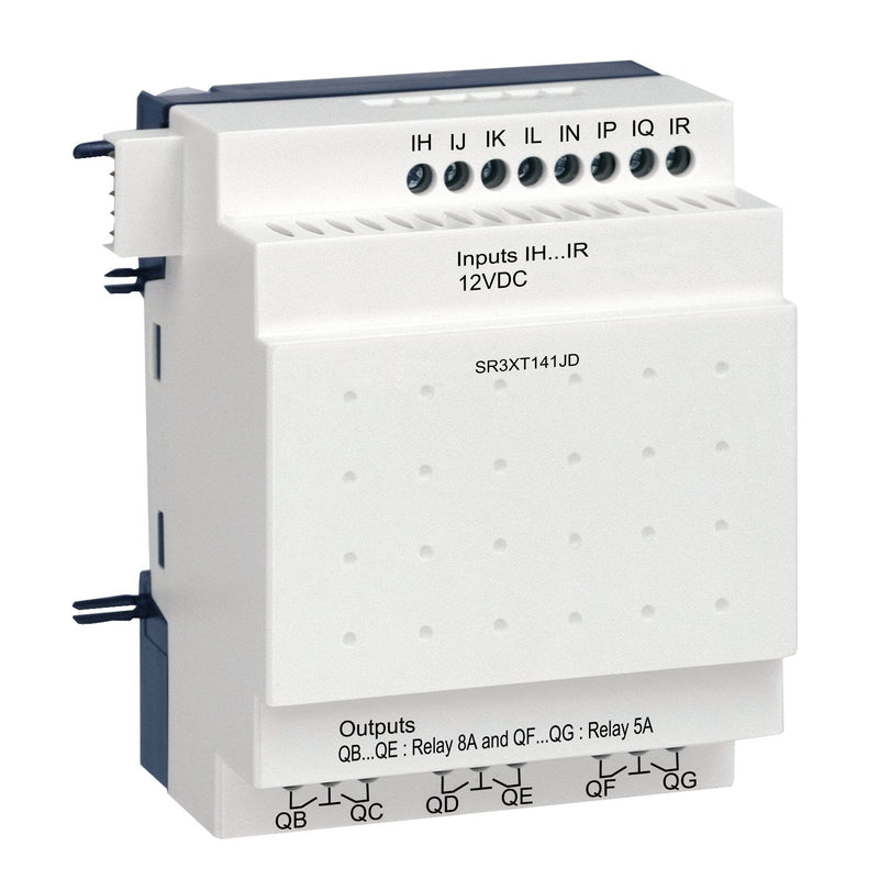 Schneider Electric - Logikmodul Erweiterung SR3XT141JD 12VDC 14 E/A − 1 Stück