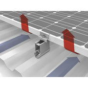 K2 - Solar-Montageprofil Montageschiene 2001300 Länge: 100mm