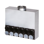 Helios Ventilatoren - Zubehör/Ersatzteile für Ventilatoren FlexPipe Verteilerkasten FRS-VK 12-63/160 mit 12 Stutzen für F