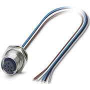 Phoenix Contact - Rundsteckverbinder, feldkonfektionierbar (Industriesteckverbinder) Wanddurchführung SACC-DSI-FS #1542729 Sensor-/Aktor  − 1 Stück