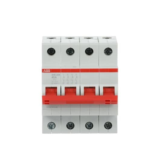 ABB Stotz S&J - Schalter für Reiheneinbau Lasttrennschalter SHD204/40 4-polig, 40A