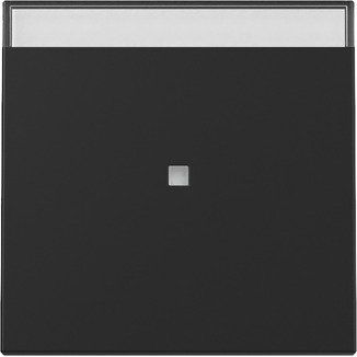 Gira - Abdeckung/Bedienelement für Installationsschalterprogramme Wippe Kontrollf. 3670005 Schwarz m