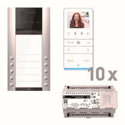 TCS Tür Control - Türsprech-Set video:pack AVA620210 PVAF102/003 IVW6511 10WE AP