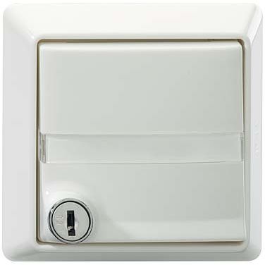 Rutenbeck - Abdeckrahmen Abdeckplatte AP V rw verschließbar − 1 Stück by Rutenbeck
