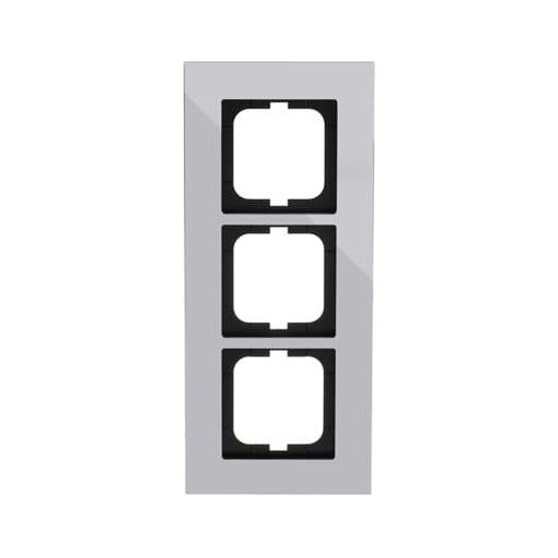 Busch-Jaeger - Abdeckrahmen Rahmen 3-fach 1723-826-101 chrom, carat − 1 Stück by Busch-Jaeger
