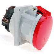 Bals Elektrotech - CEE-Anbausteckdose (IEC 60309) Anbausteckdose geneigt 63A 12136 3p 400V 9h IP44