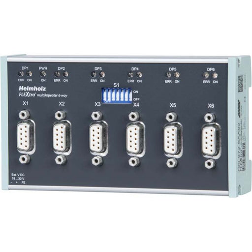 Helmholz - Feldbus, Dez. Peripherie - Kommunikations-Modul Multirepeater 700-972-6AA02 6-fach