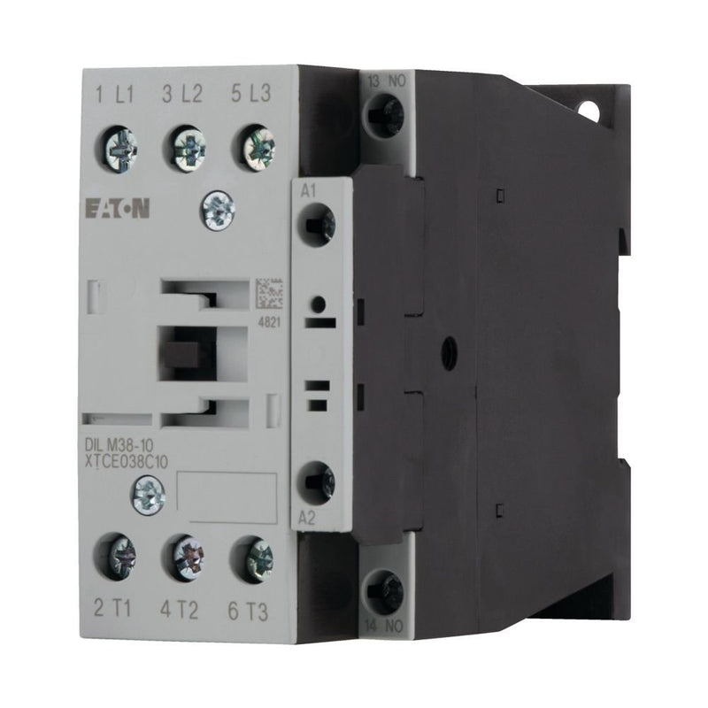 Eaton - Leistungsschütz zum Schalten von Wechselstrom Leistungsschütz DILM38-10(RDC24) 18,5 kW/400V/AC3