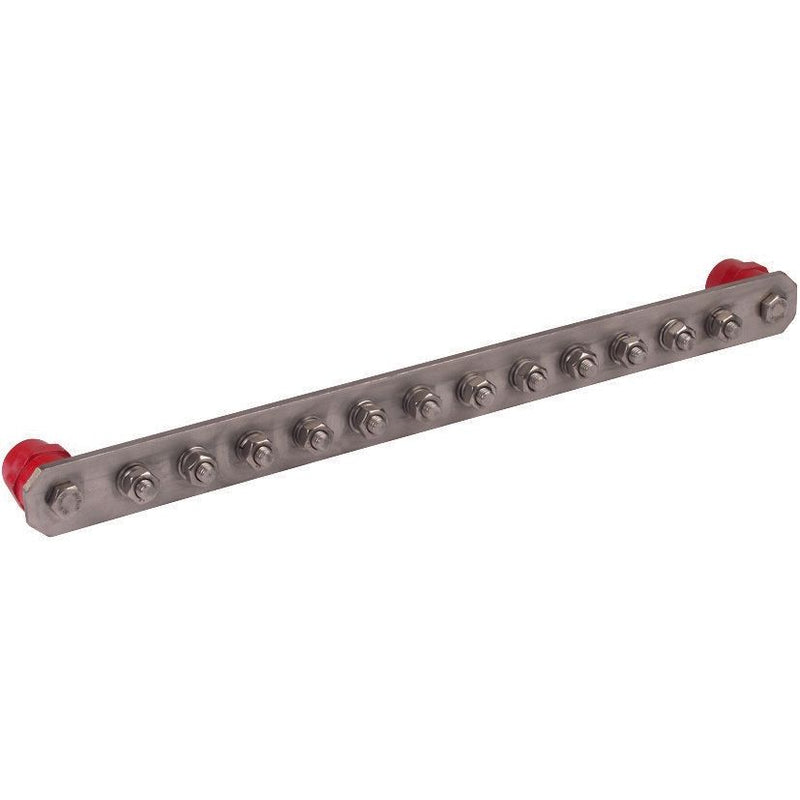 DEHN - Potentialausgleich-Schiene Potentialausgleichschiene PAS I 12AP M10 V2A o. Abdeckung NIRO