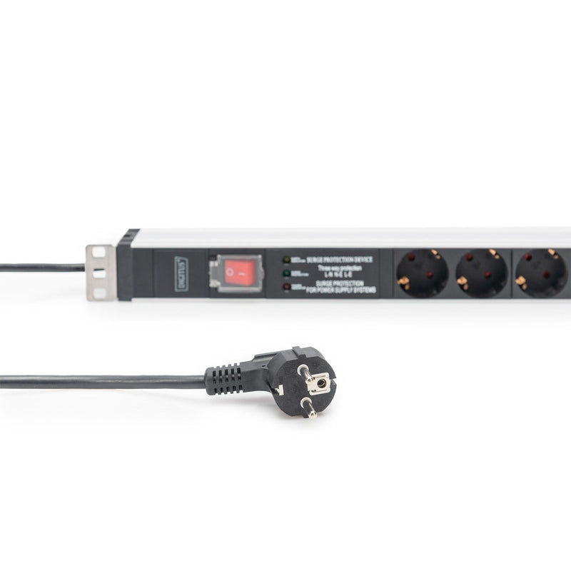 DIGITUS - Power distribution unit (PDU) Steckdosenleiste DN-95433 1HE,16A,230VAC