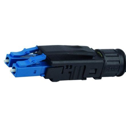 Telegärtner - LWL-Steckverbinder LC Duplex Stecker EasyGrip 100007112 Singlemode, E9/125