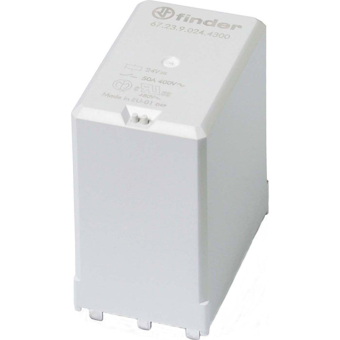 Finder - Schaltrelais Printrelais 67.23.9.008.4300 2S, max 50A  − 10 Stück
