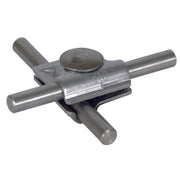 DEHN - Verbinder für Blitzschutz MV-Klemme MVK 10 FRM10X35 V4A NIRO(V4A) f. Rd 10mm