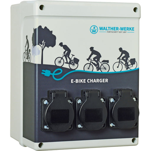 WaltherWerkeE-Mobil - CEE-Steckdosen-Kombination (IEC 60309) E-Bike Charger PRO 986970002 m.3xRCBO+3xSchutzk